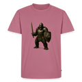 Premium T-Shirt "Gorilla Warrior" - Mauve