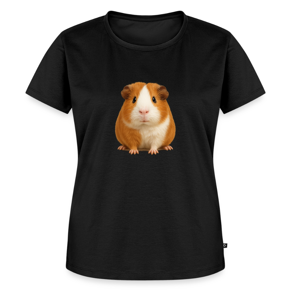 Premium T-Shirt "Meerschweinchen III" - Schwarz