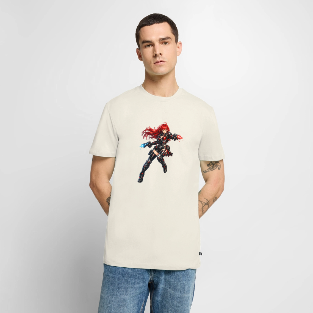 Premium T-Shirt "Future Woman I" - Naturweiß