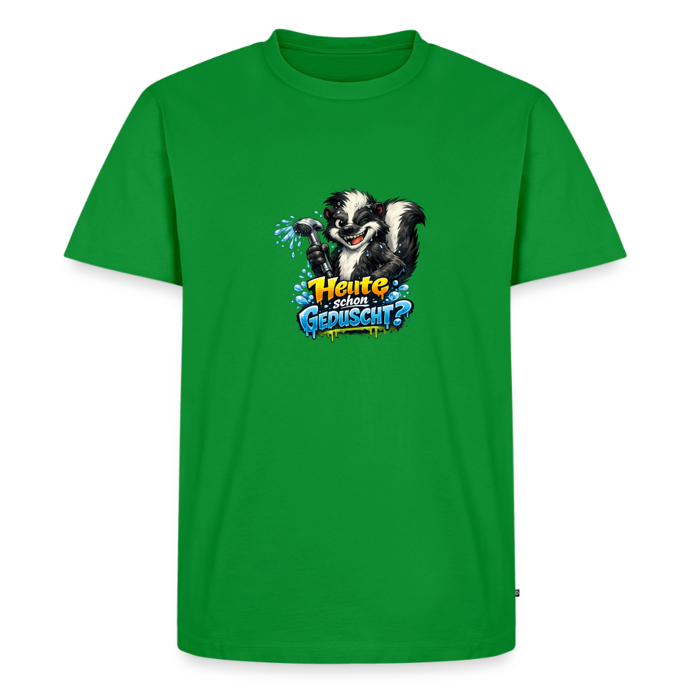 Premium T-Shirt "Geduscht" - Grün