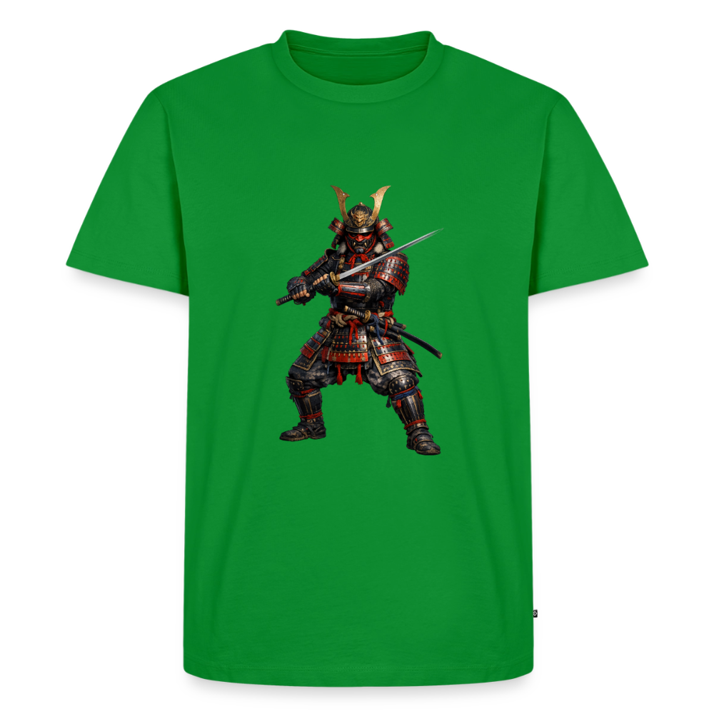 Premium T-Shirt "Samurai" - Grün