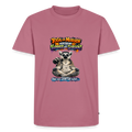 Premium T-Shirt "Yoga am Morgen" - Mauve