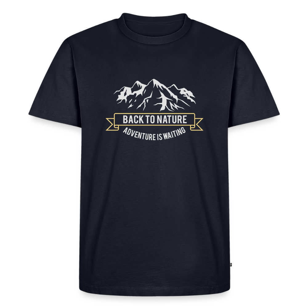 Männer Premium T-Shirt - Navy
