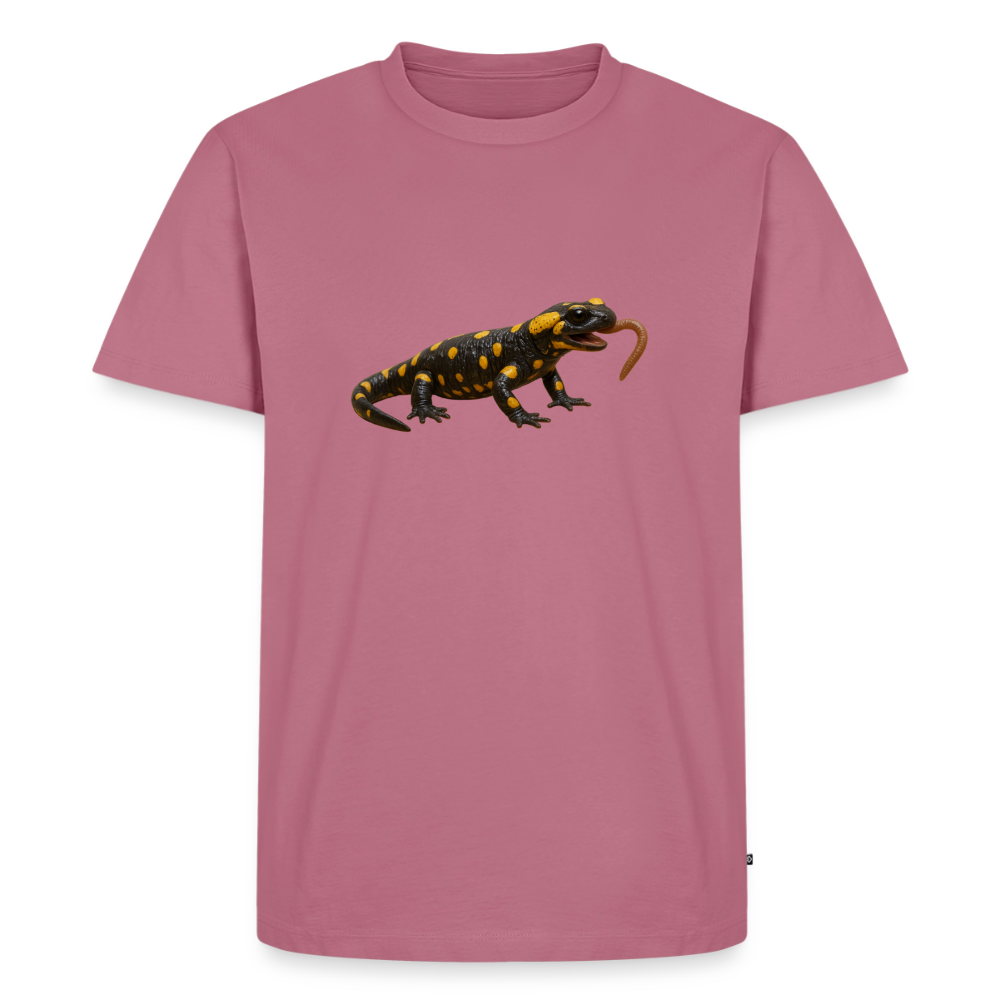 Premium T-Shirt "Feuersalamander" - Mauve
