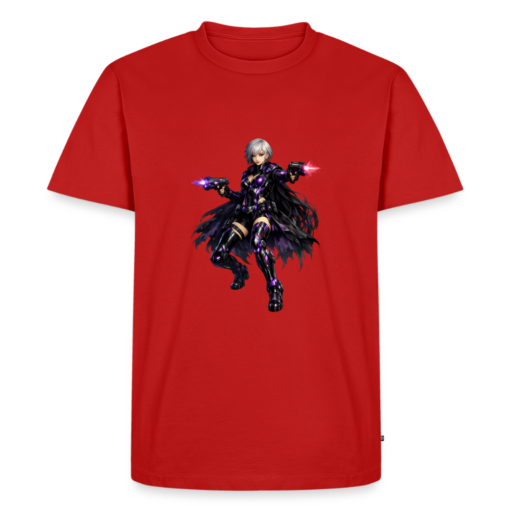 Premium T-Shirt "Future Woman II" - Rot