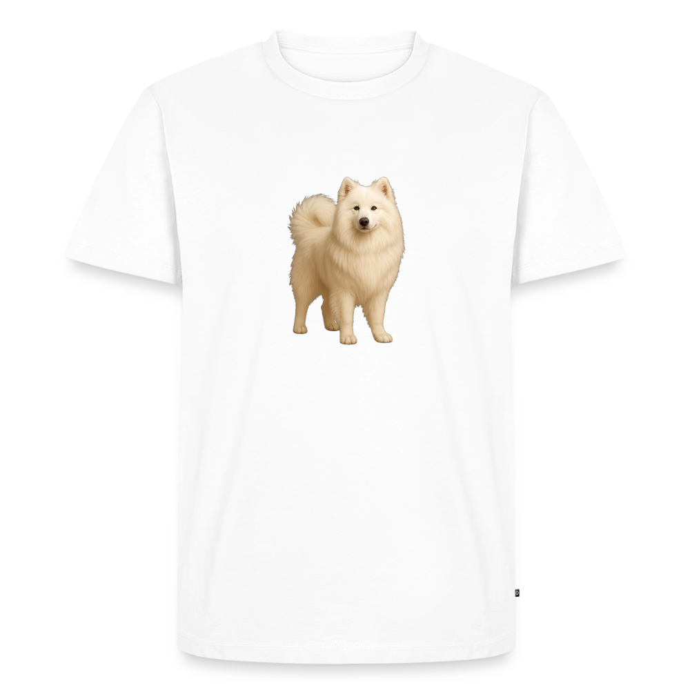Premium T-Shirt "Hund" - Weiß