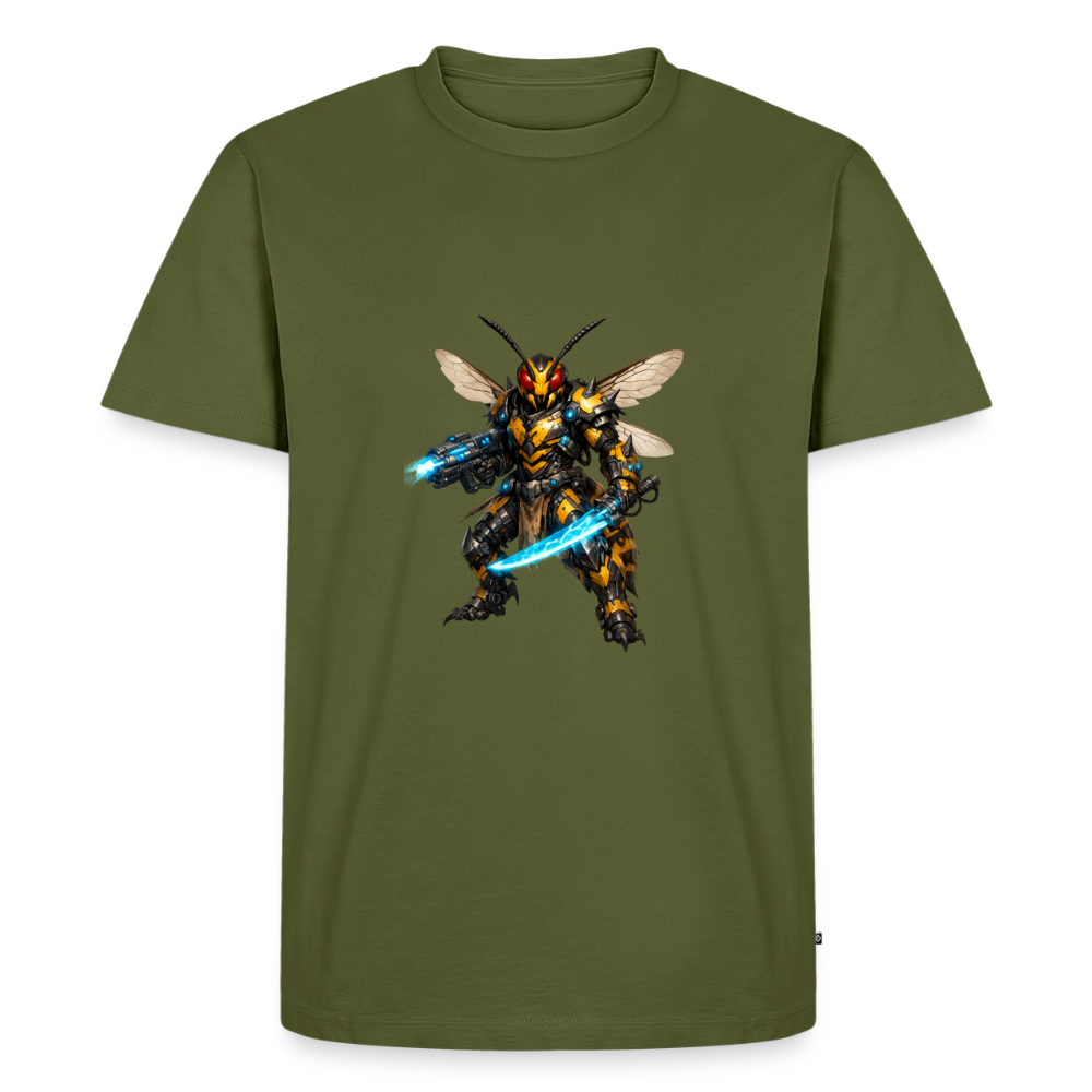 Premium T-Shirt "Bee" - Khaki