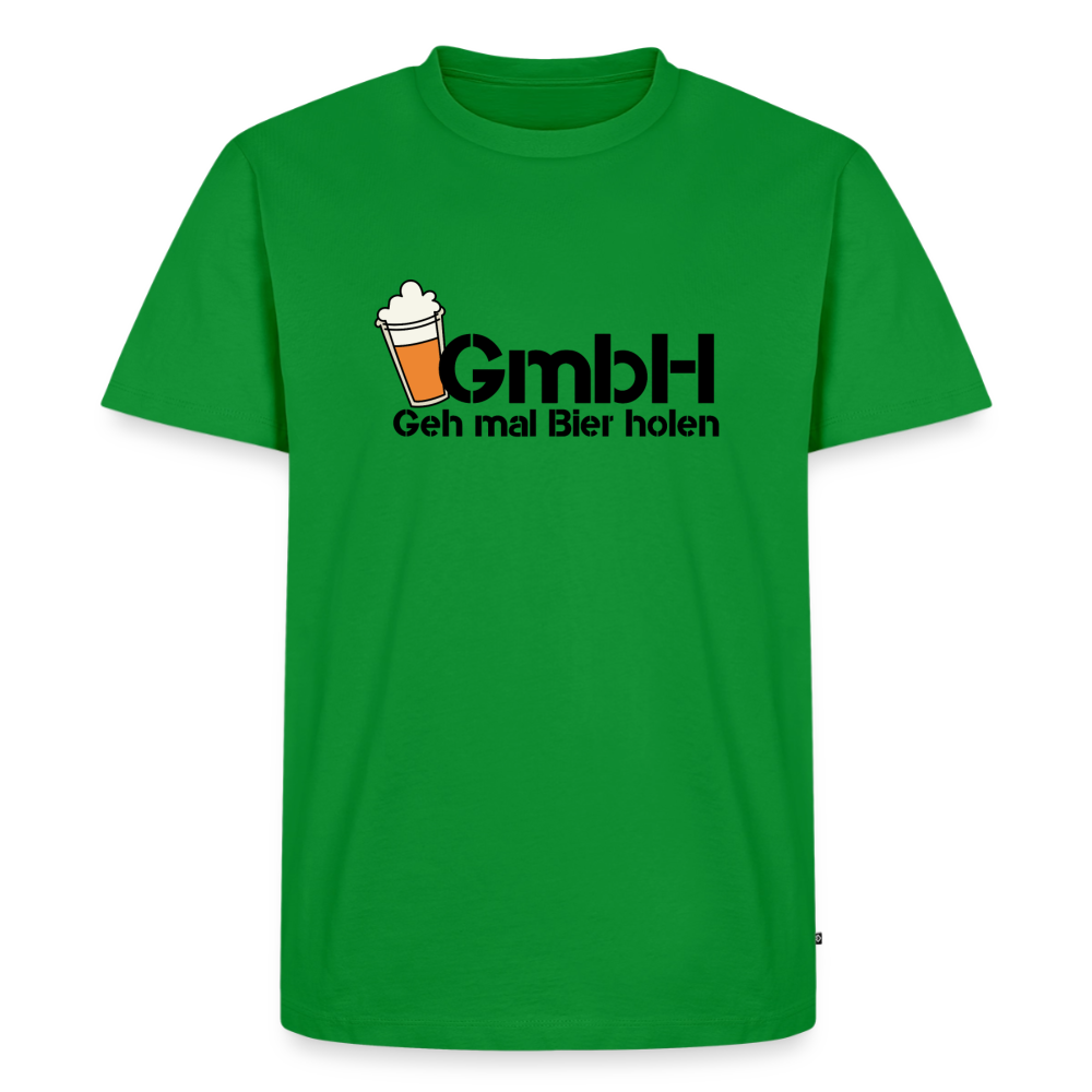 Premium T-Shirt "GmbH" - Grün