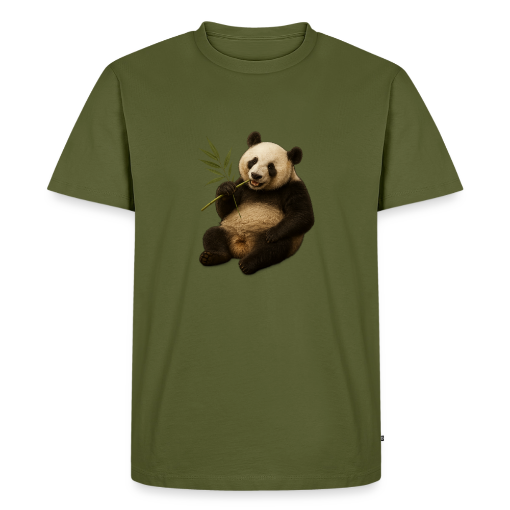Premium T-Shirt "Panda" - Khaki
