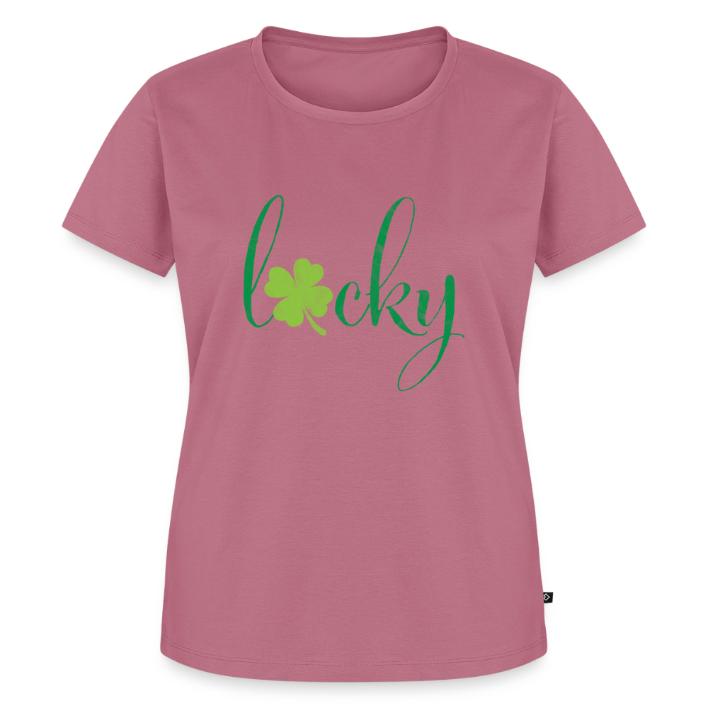 Premium T-Shirt "Lucky" - Mauve
