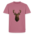 Premium T-Shirt "Hirsch" - Mauve