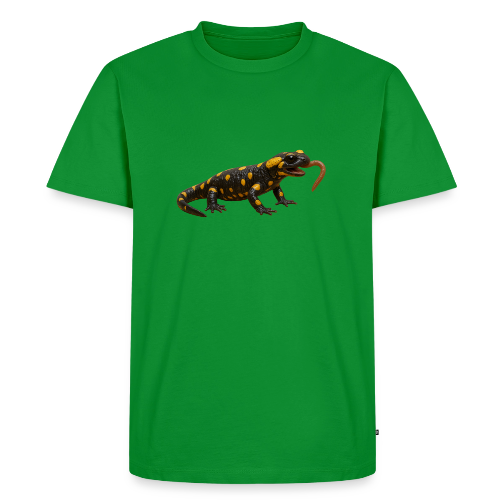 Premium T-Shirt "Feuersalamander" - Grün