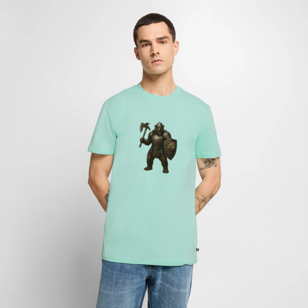 Premium T-Shirt "Grizzly Warrior" - Mint 