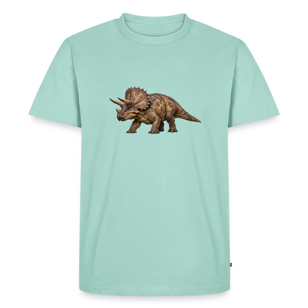 Premium T-Shirt "Triceratops" - Mint 