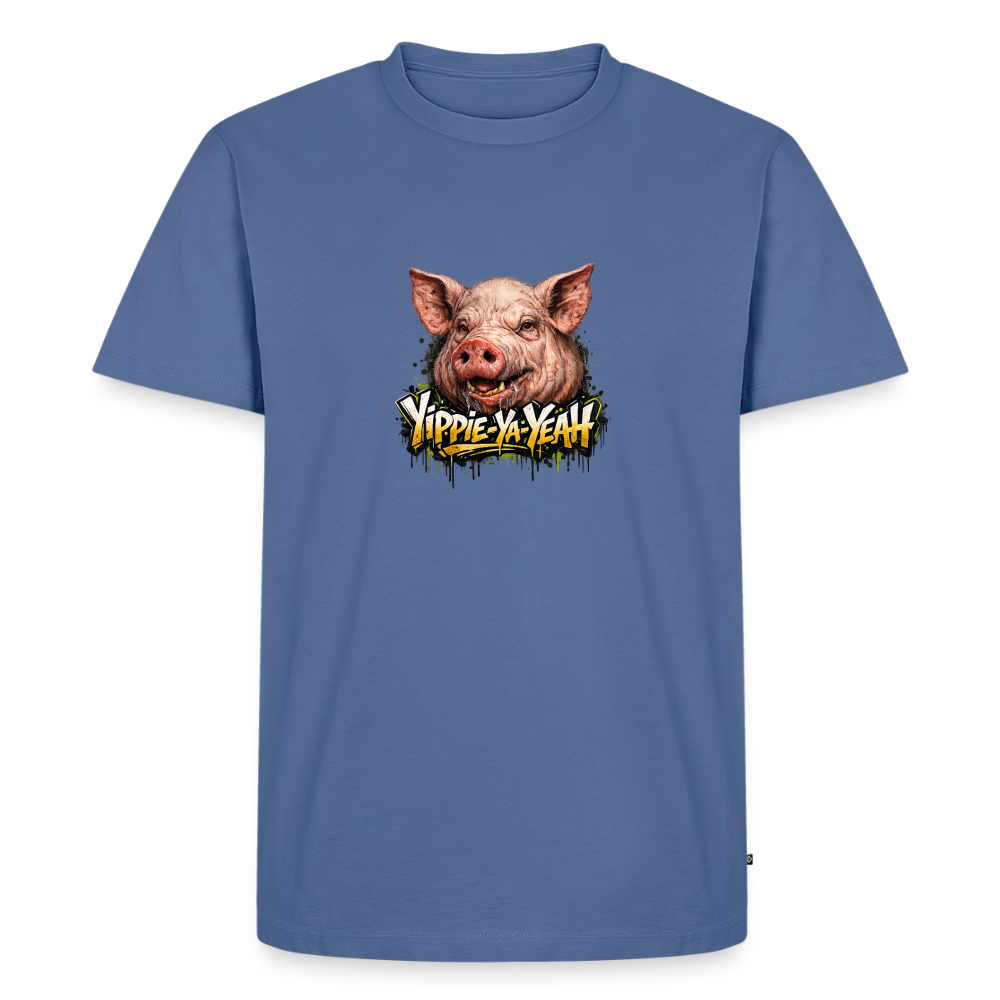 Männer Premium T-Shirt - Taubenblau