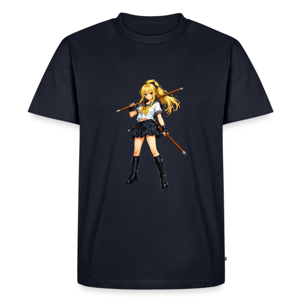 Premium T-Shirt "Blondie" - Navy