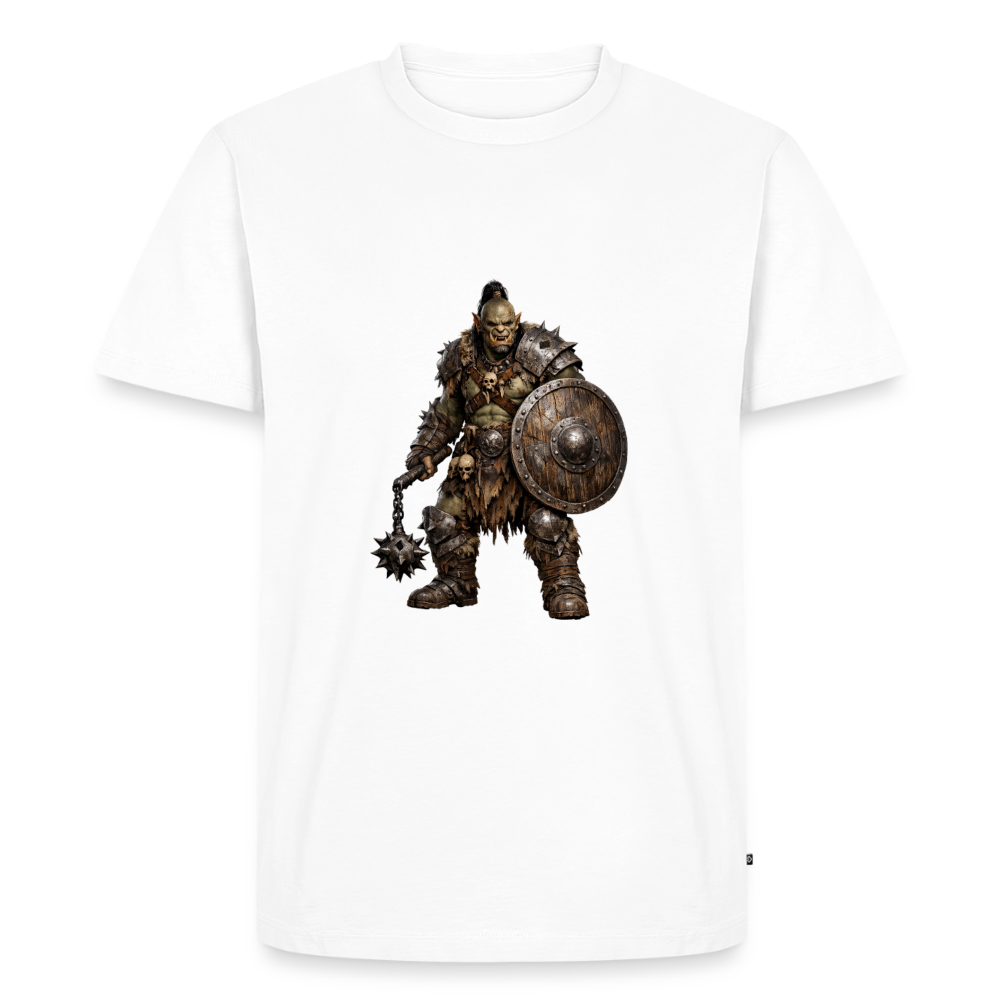 Premium T-Shirt "Orc II" - Weiß