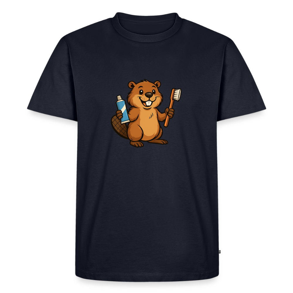 Premium T-Shirt "BiberPasta" - Navy