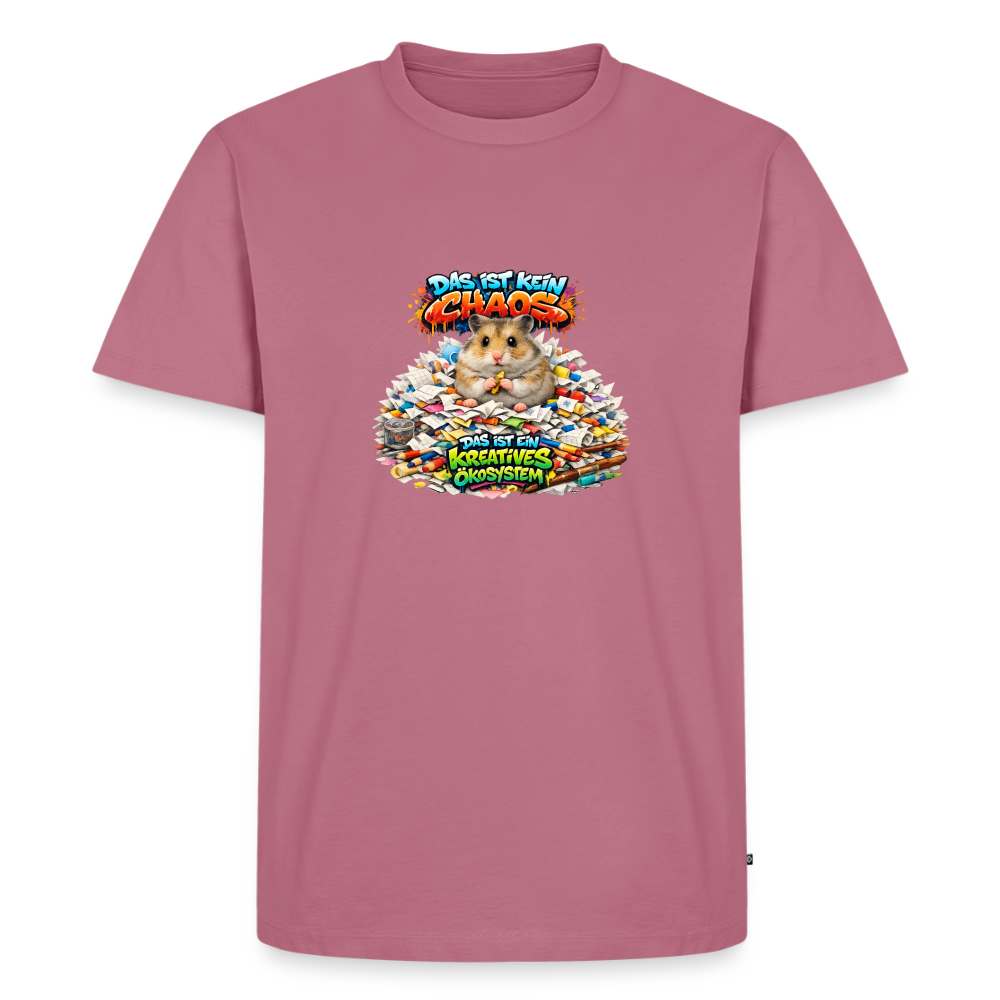 Premium T-Shirt "Kein Chaos" - Mauve