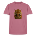 Premium T-Shirt "Tiger" - Mauve