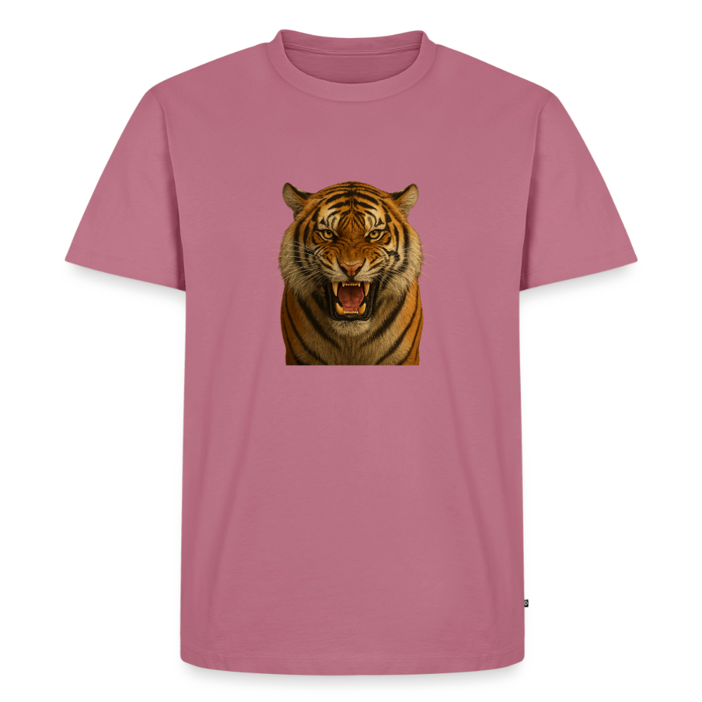 Premium T-Shirt "Tiger" - Mauve