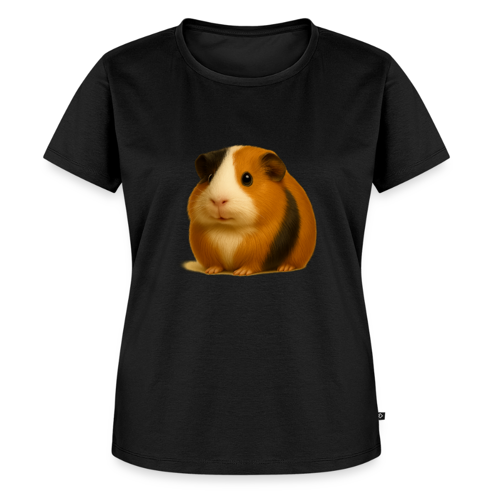 Premium T-Shirt "Meerschweinchen I" - Schwarz