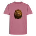 Premium T-Shirt "Löwe" - Mauve