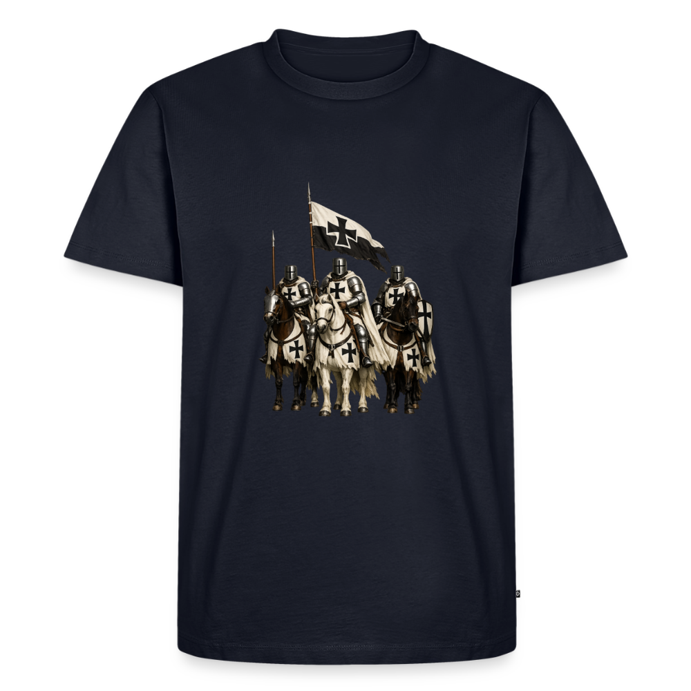 Premium T-Shirt "Deutsche Ordensritter" - Navy