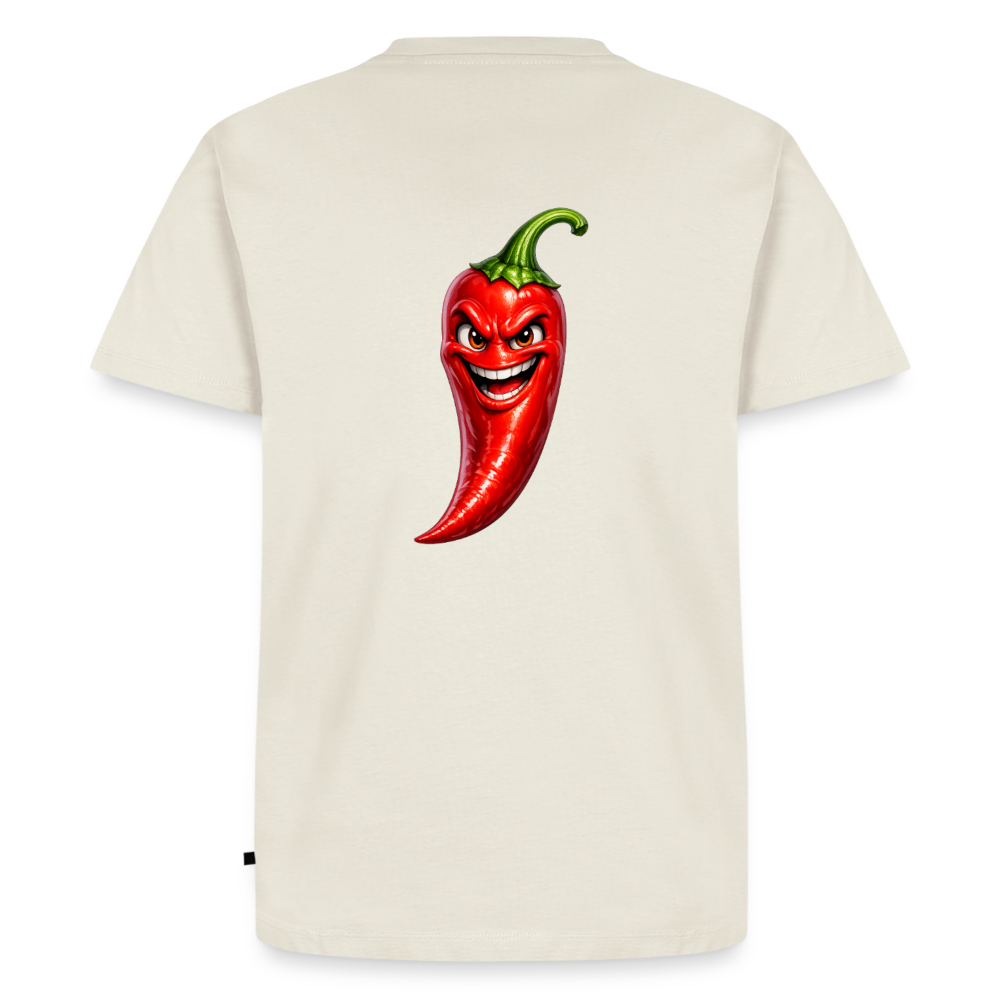 Premium T-Shirt "Chili" - Naturweiß