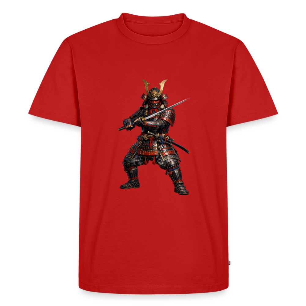 Premium T-Shirt "Samurai" - Rot