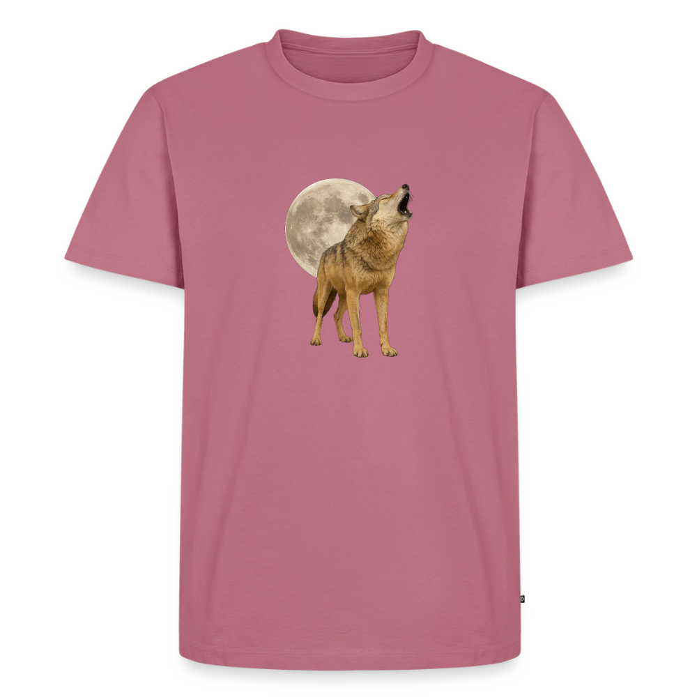Premium T-Shirt "Vollmond" - Mauve