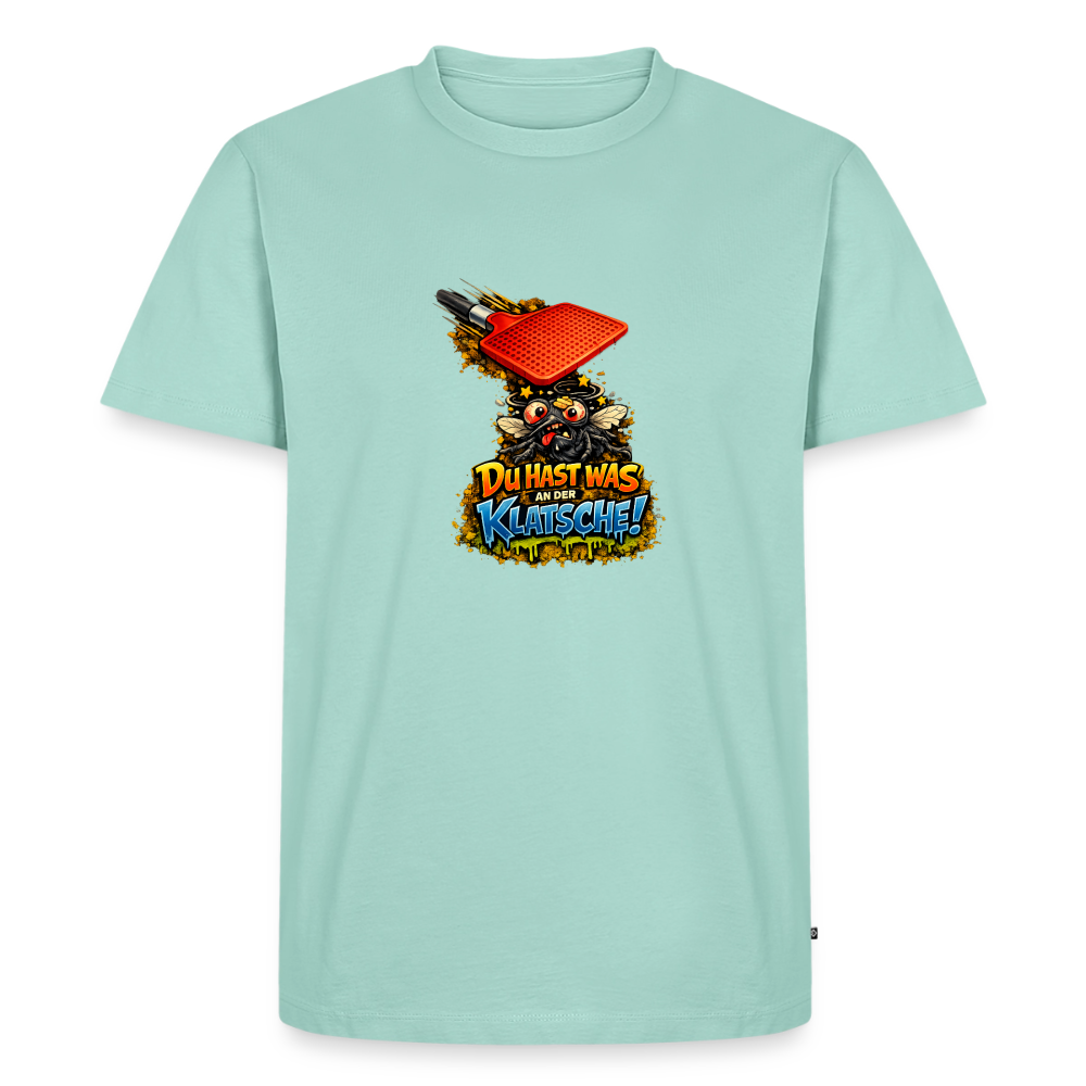 Premium T-Shirt "Klatsche" - Mint 