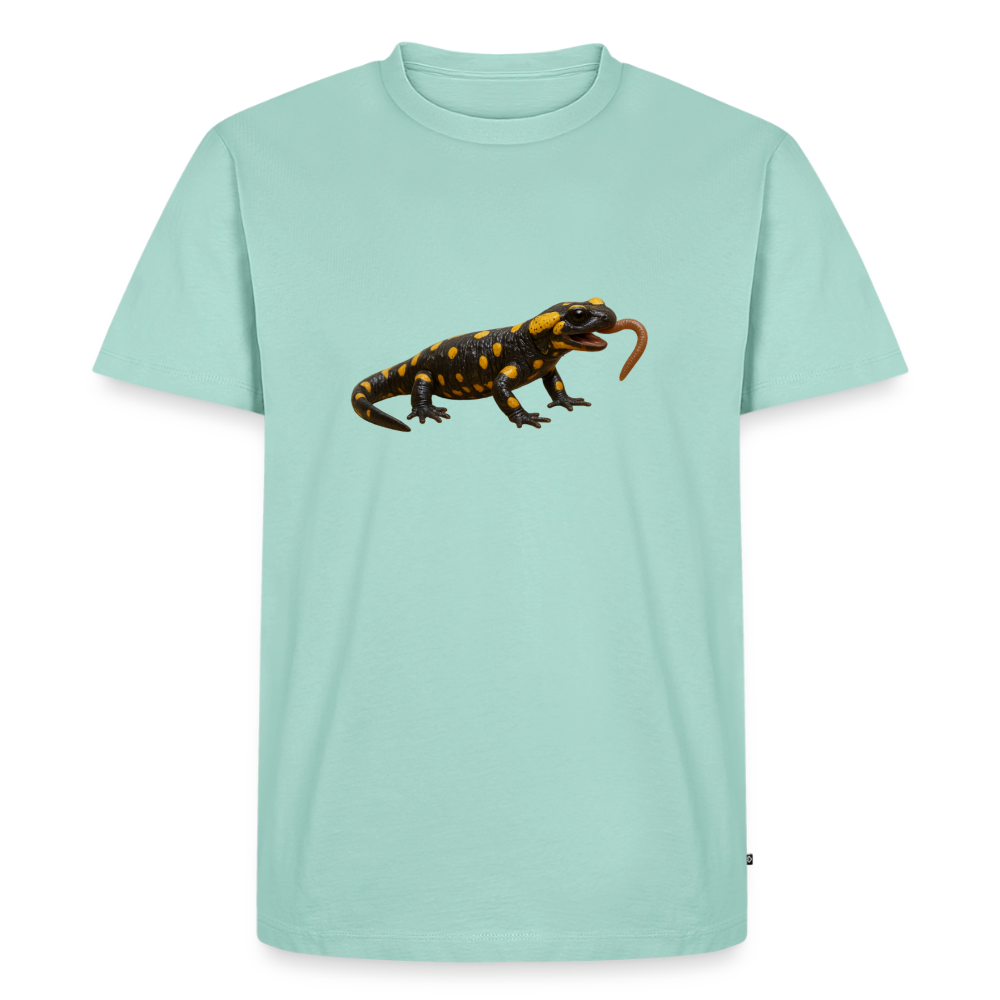 Premium T-Shirt "Feuersalamander" - Mint 