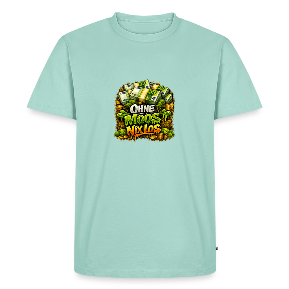 Premium T-Shirt "Ohne Moos.." - Mint 
