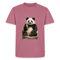 Premium T-Shirt "Panda Energy" - Mauve