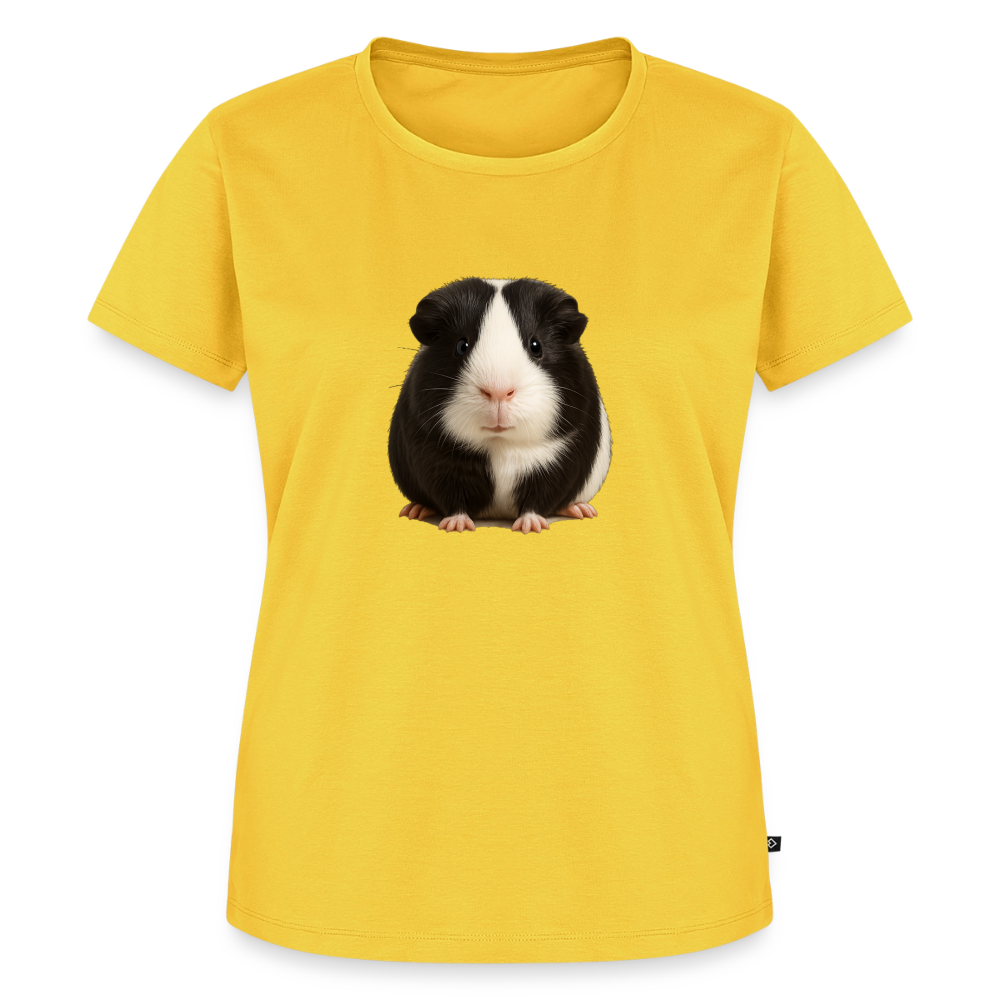 Premium T-Shirt "Meerschweinchen IV - Sonnengelb
