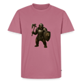 Premium T-Shirt "Grizzly Warrior" - Mauve