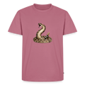Premium T-Shirt "Klapperschlange" - Mauve