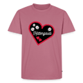 Premium T-Shirt "Hüttengaudi" - Mauve