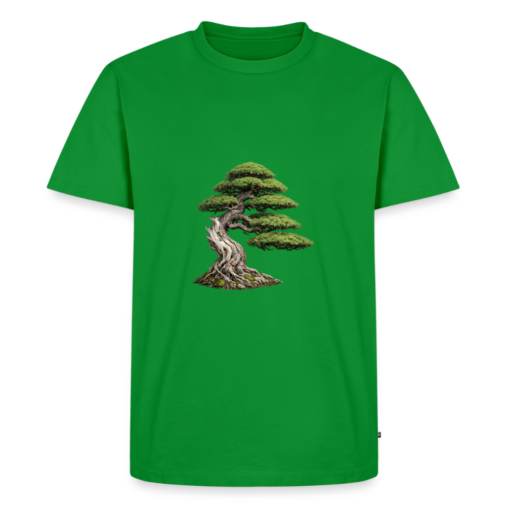 Premium T-Shirt "Bonsai" - Grün