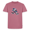 Premium T-Shirt "Hockey Eisbär" - Mauve