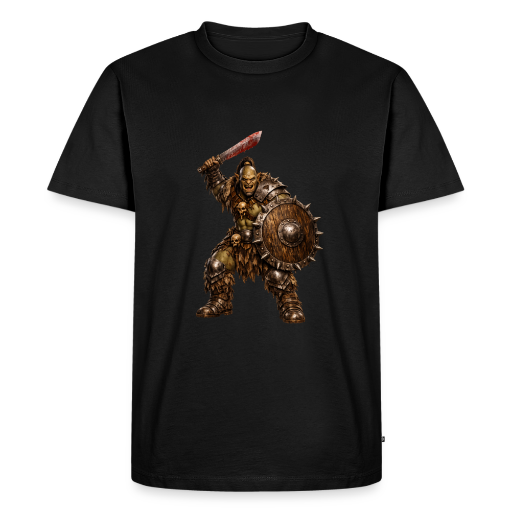 Premium T-Shirt "Orc" - Schwarz