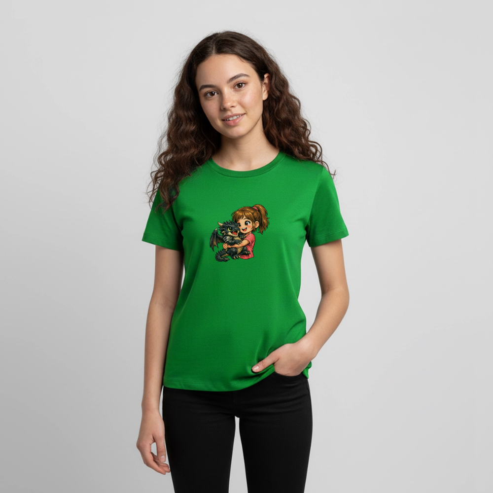 Teenager Premium T-Shirt "Drache" - Grün