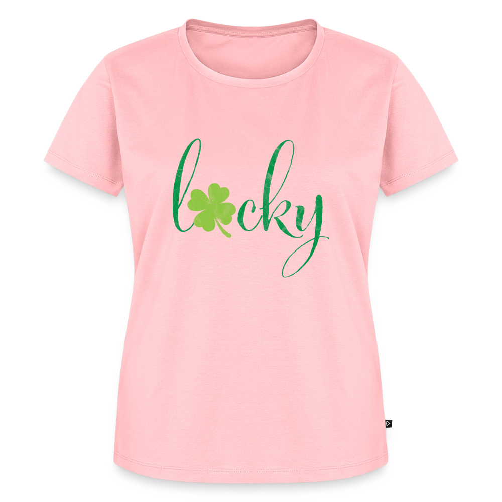 Premium T-Shirt "Lucky" - Rosa