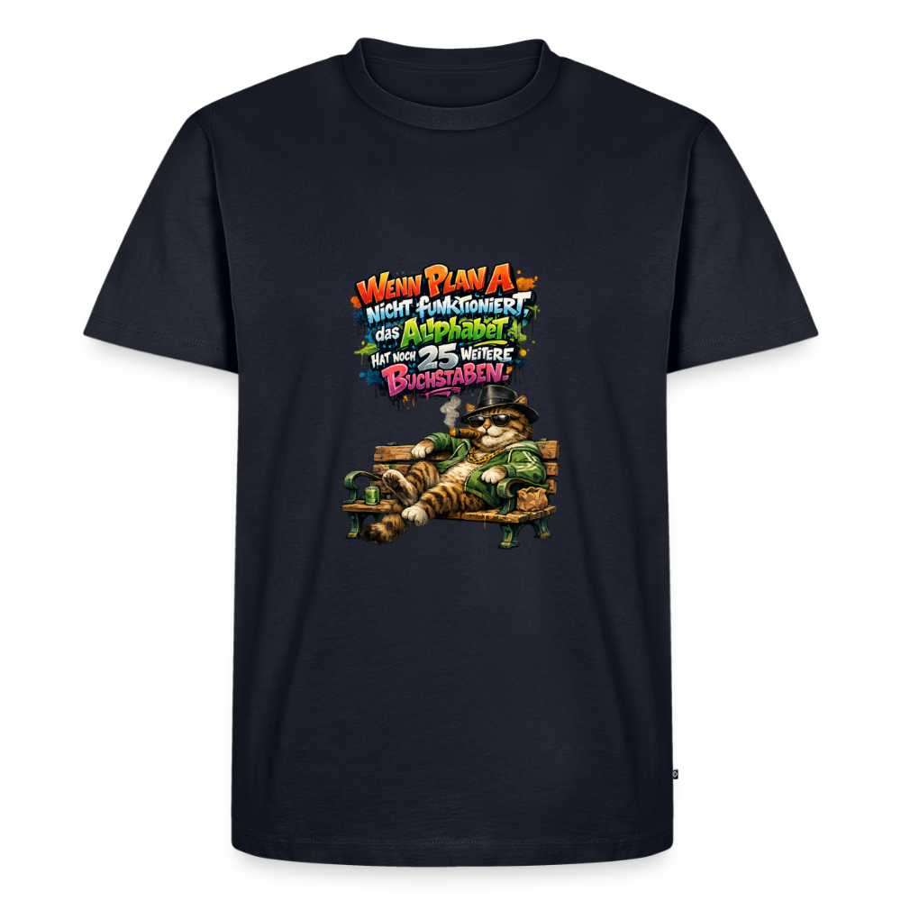 Premium T-Shirt "Plan A" - Navy