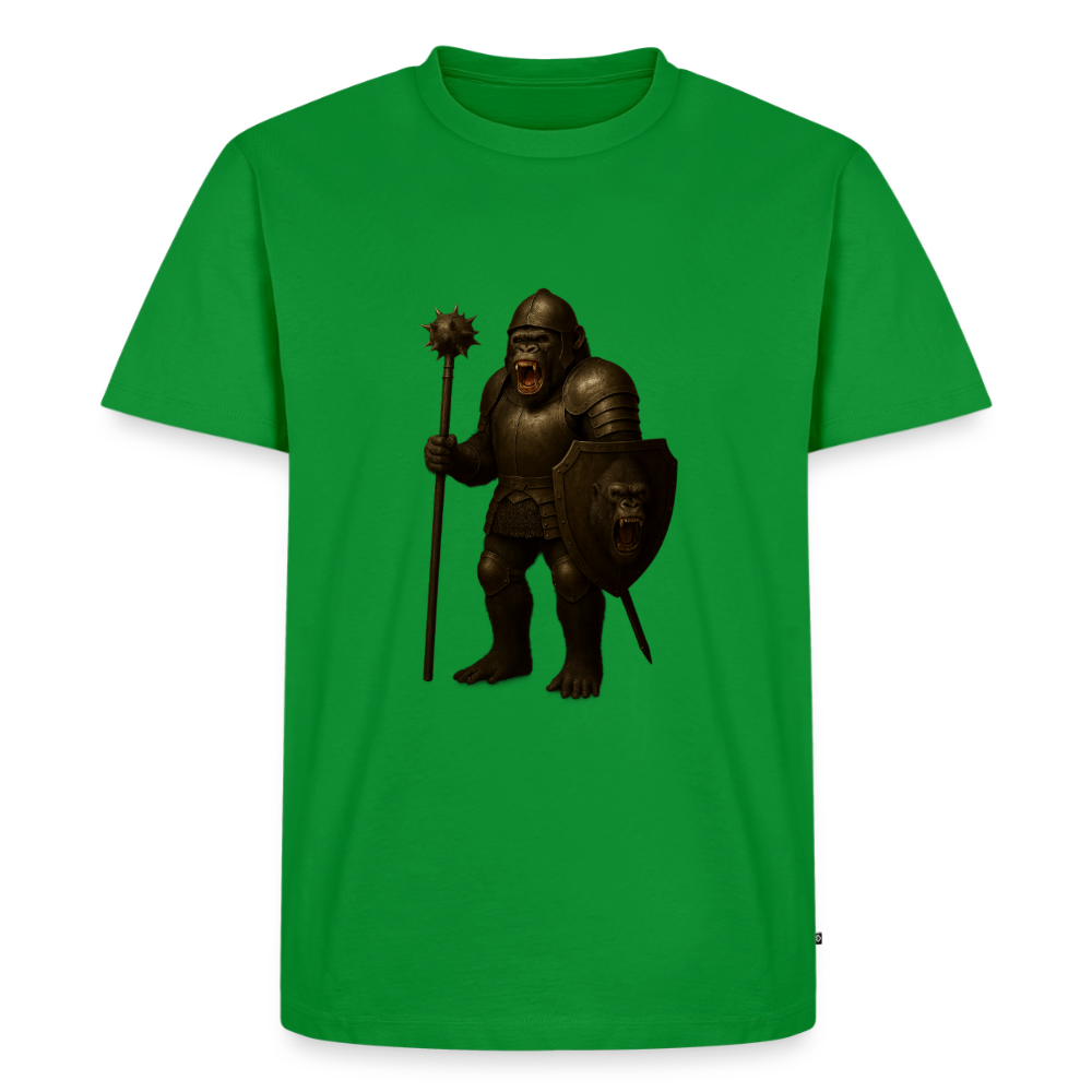Premium T-Shirt "Gorilla Warrior" - Grün