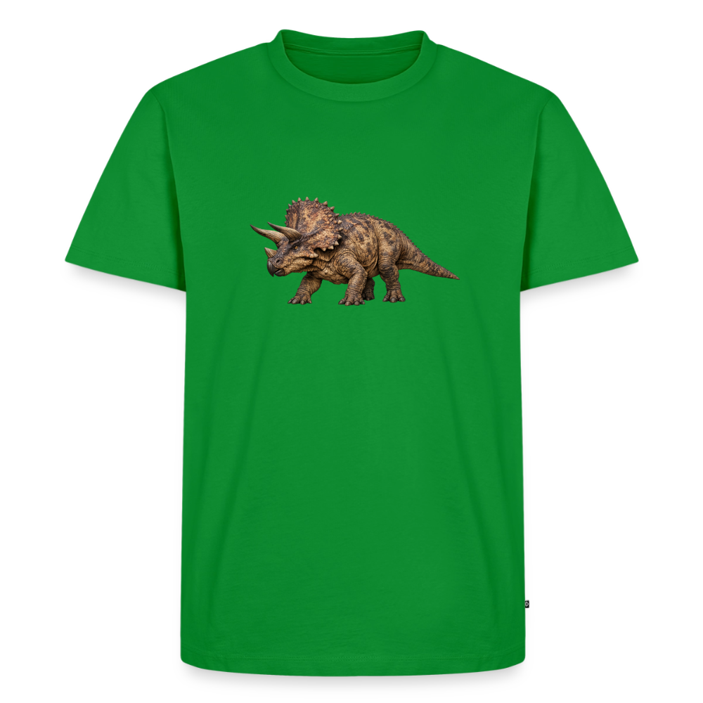 Premium T-Shirt "Triceratops" - Grün