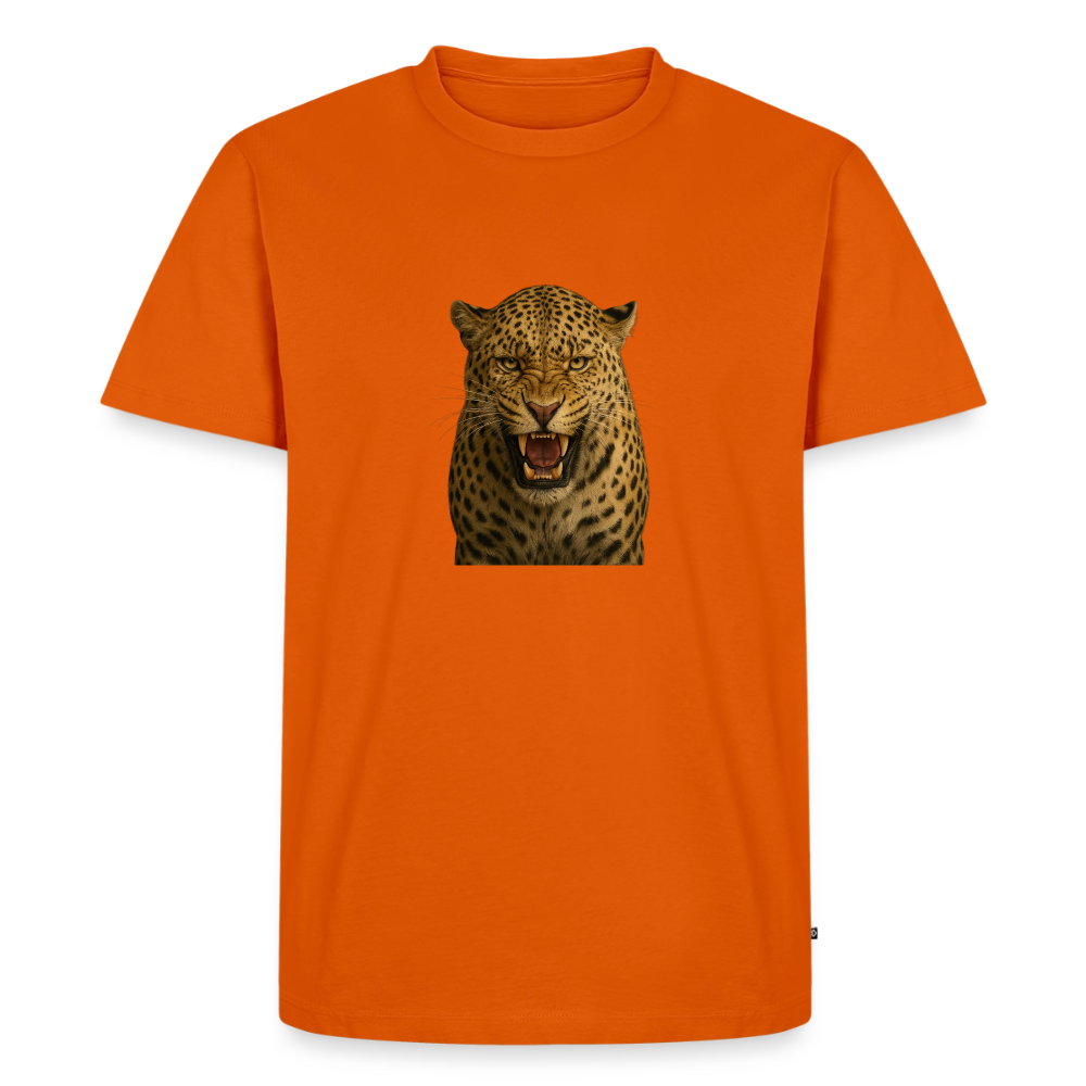 Premium T-Shirt "Jaguar" - Orange 