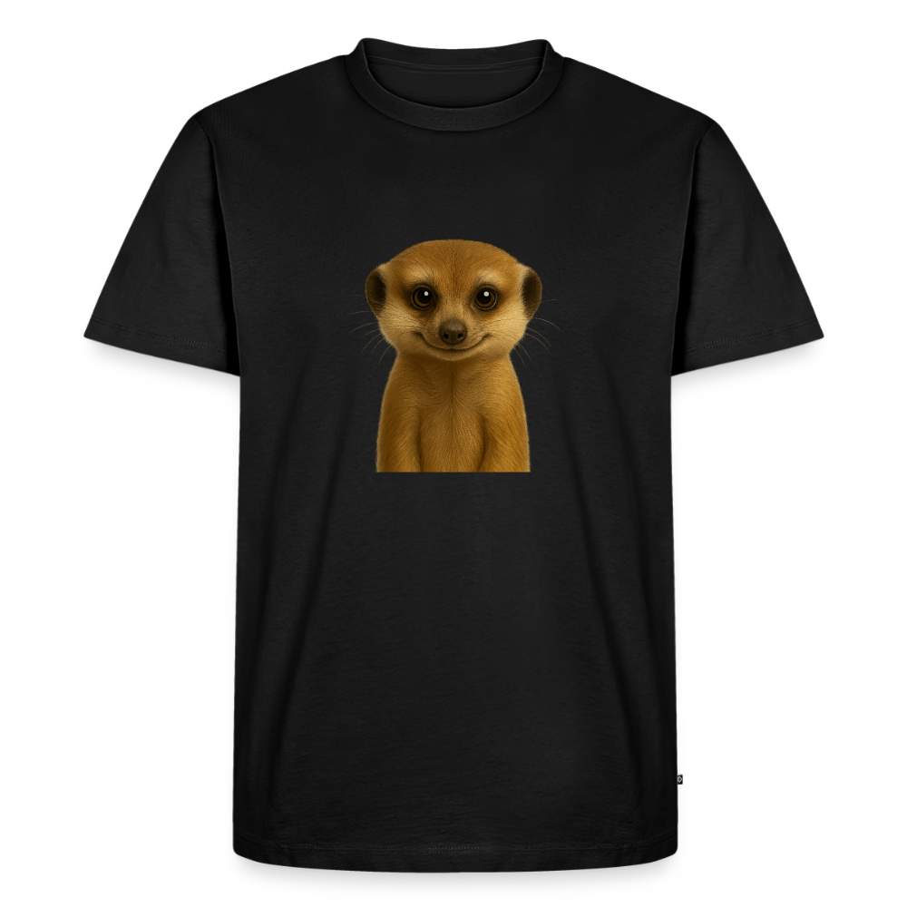 Premium T-Shirt "Erdmann" - Schwarz