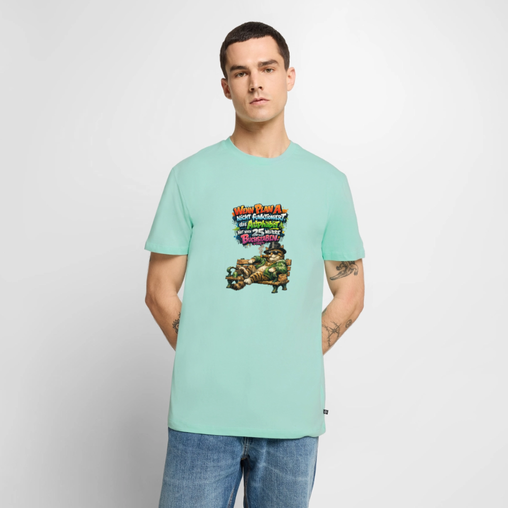 Premium T-Shirt "Plan A" - Mint 